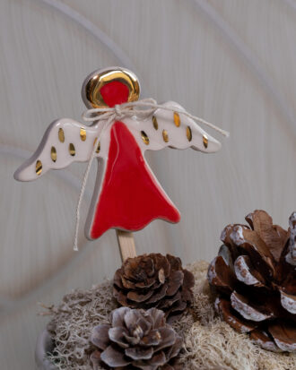 Anjel - červený zápich 